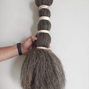 Natural Grey Yak hair