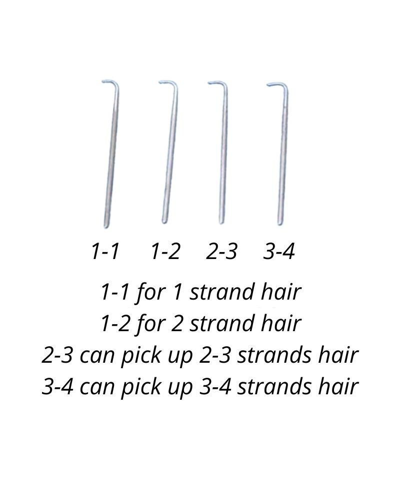 Ventilating needles for wigs - 图片 3
