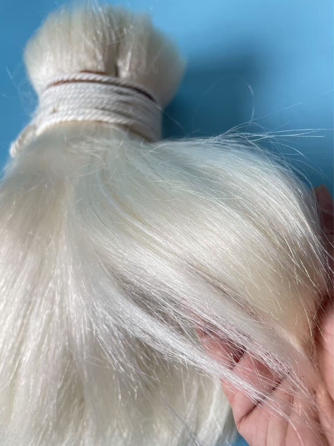 Processed Yak Body Hair for Theater Wig Making - 图片 4