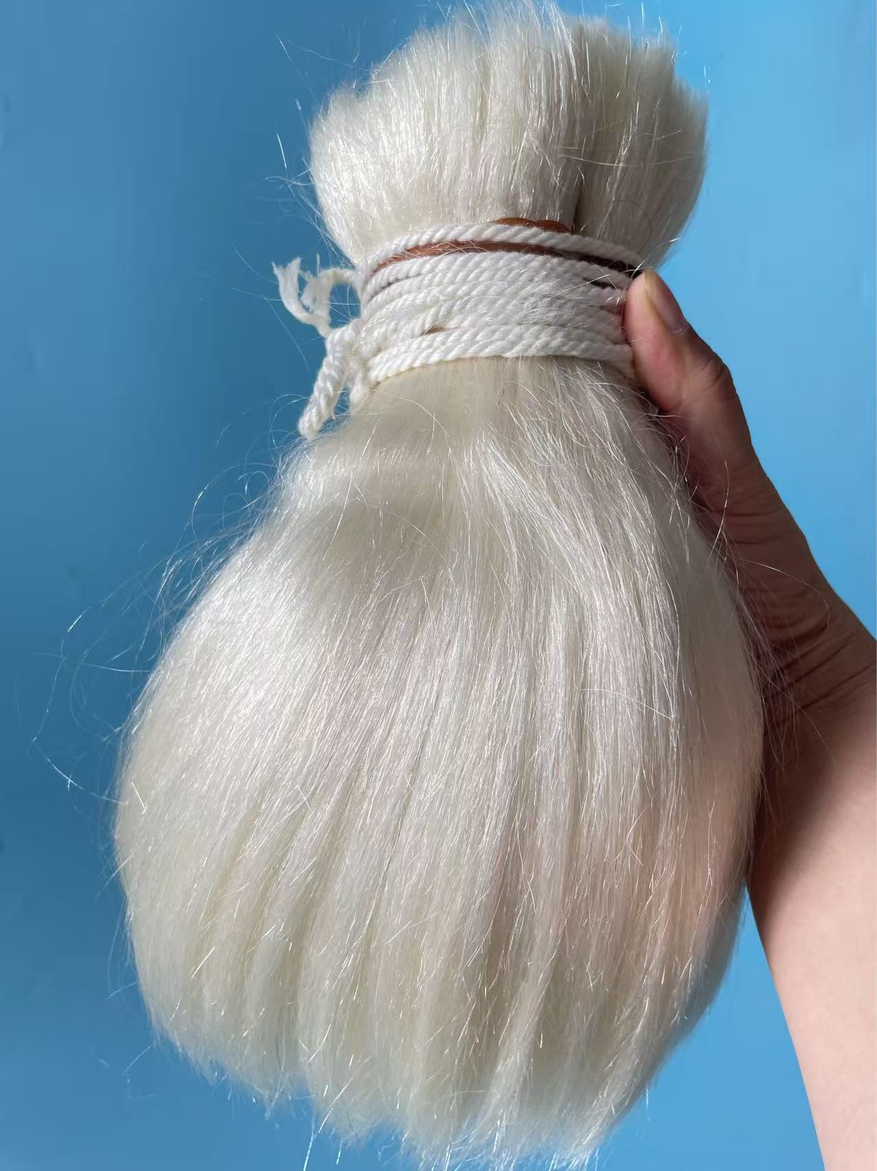 Processed Yak Body Hair for Theater Wig Making - 图片 2