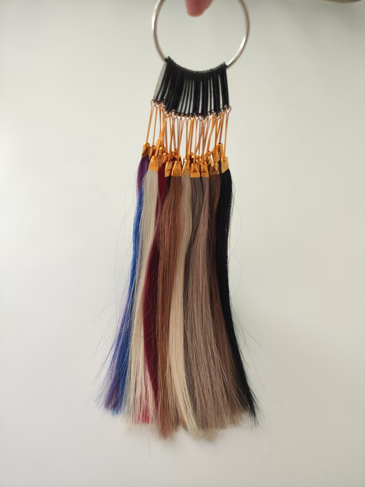 Human Hair Color Ring – 25 Colors - 图片 3