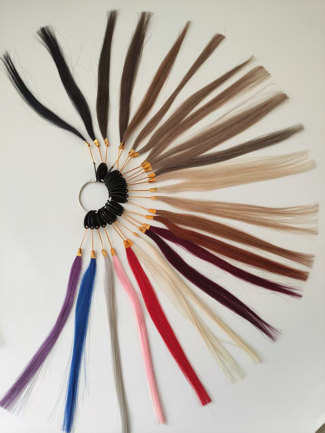 Human Hair Color Ring – 25 Colors - 图片 4