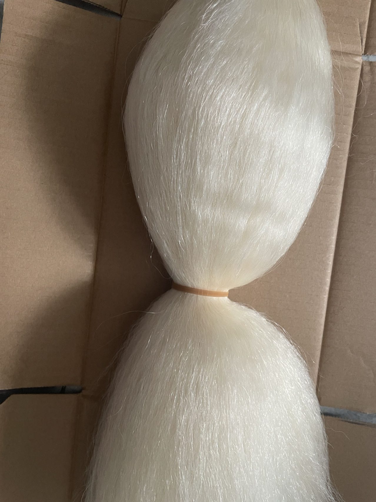 Hot hair extensions 100% yak tail hair 18-20” - 图片 3