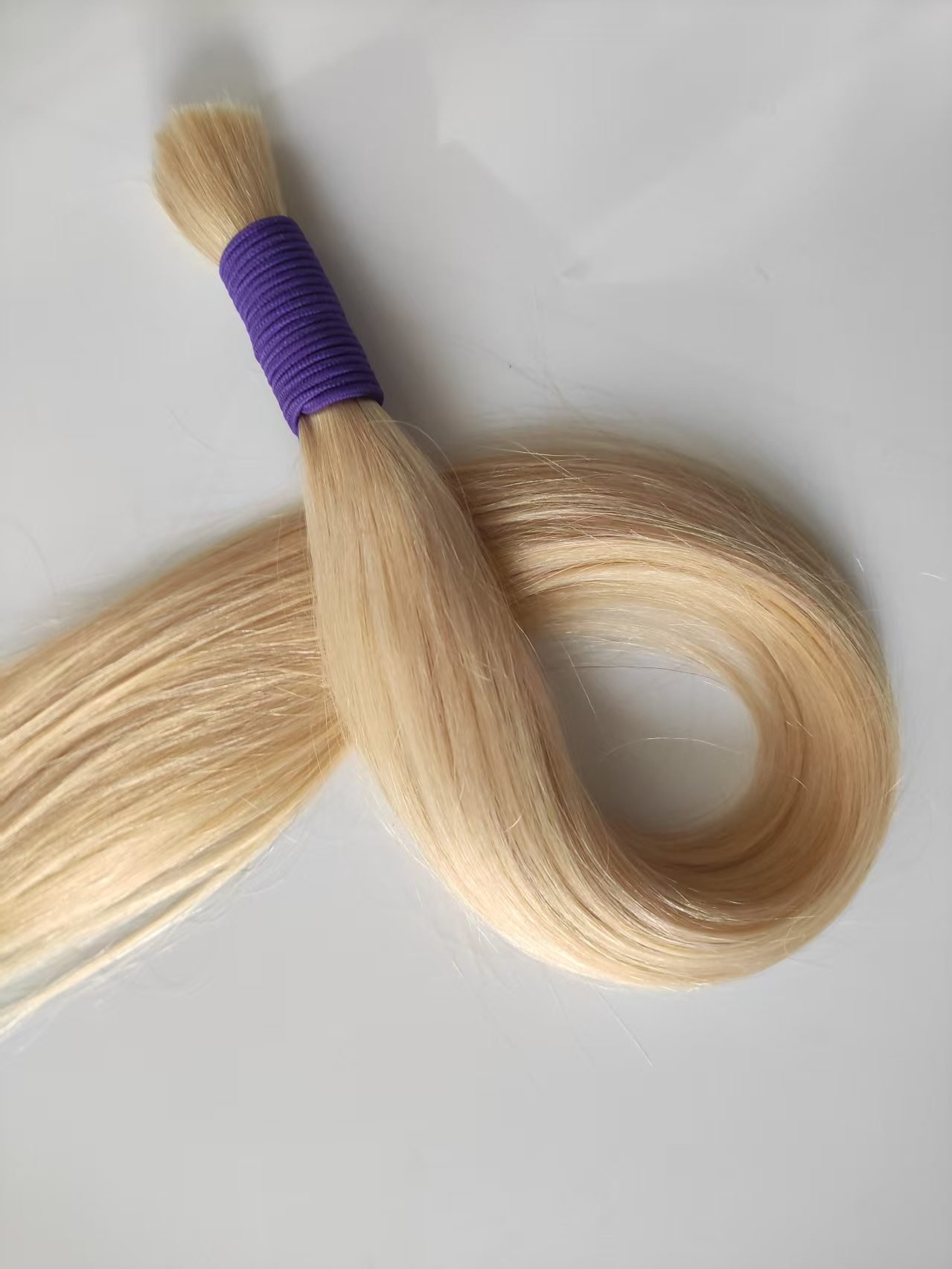 Human hair in bulk