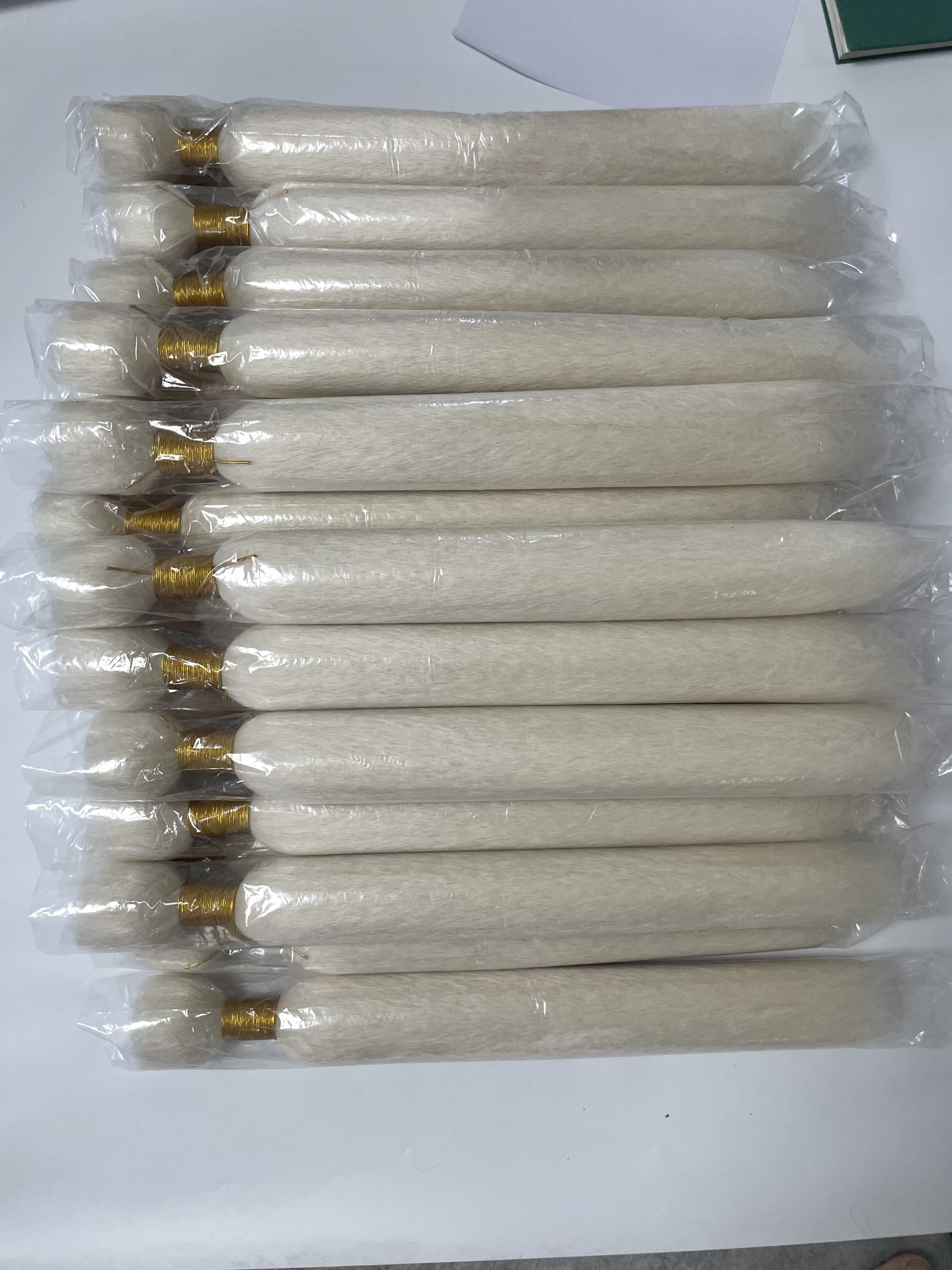 Animal hair yak hair for wigs,Custom-Length Yak Hair Material for Wig Factories and Studios - 图片 4
