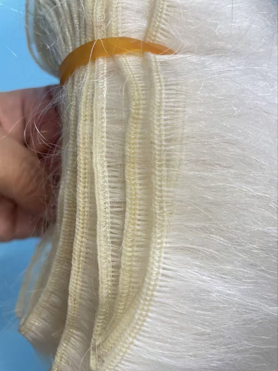 Wefted Yak Hair – Professional Hair Material for Realistic Wig Making - 图片 3