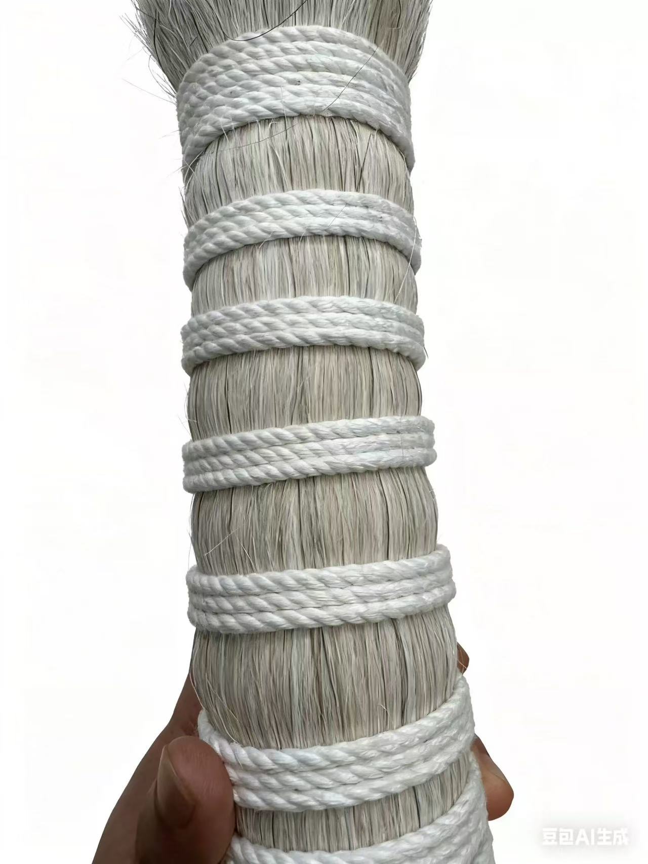 White Horse Hair for Musical Bow Hair & Traditional Dusters - 图片 4