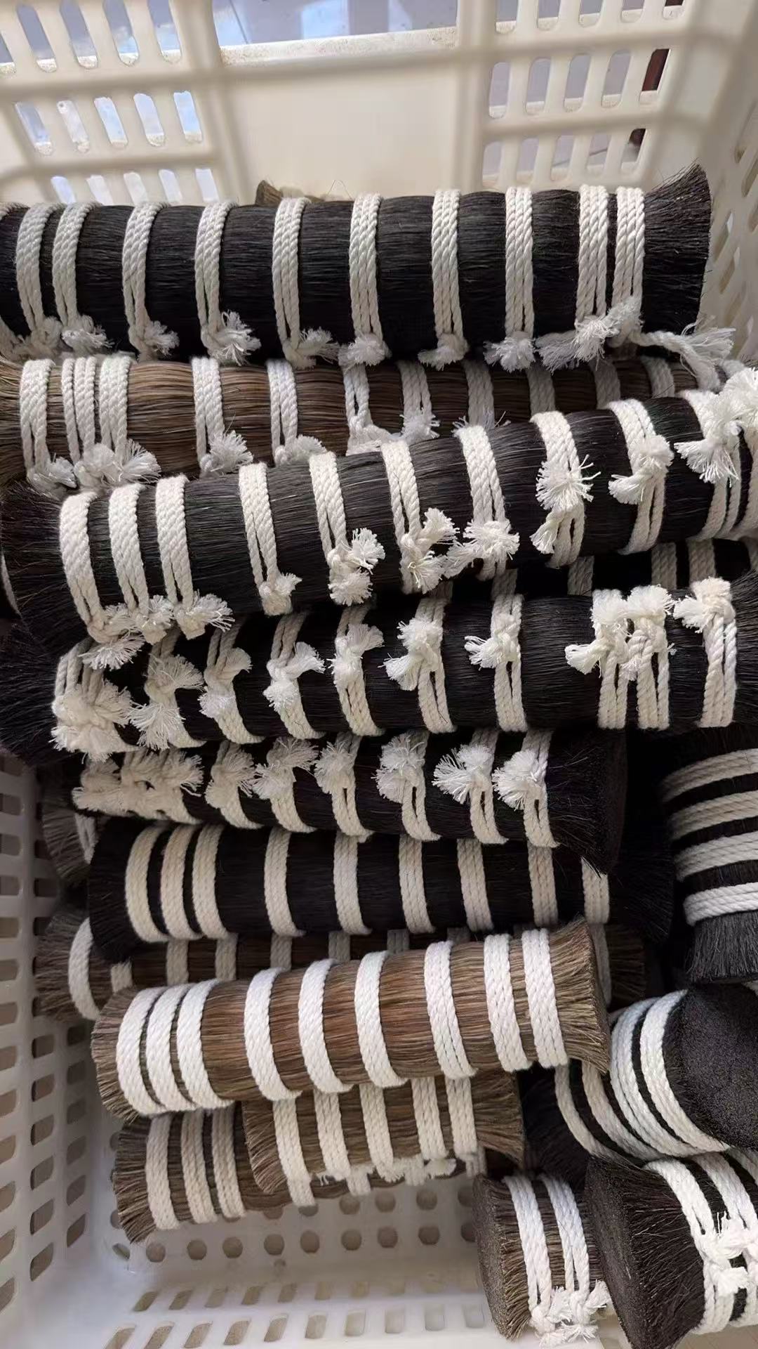 Hot selling double drawn horse hair used for brush making - 图片 5