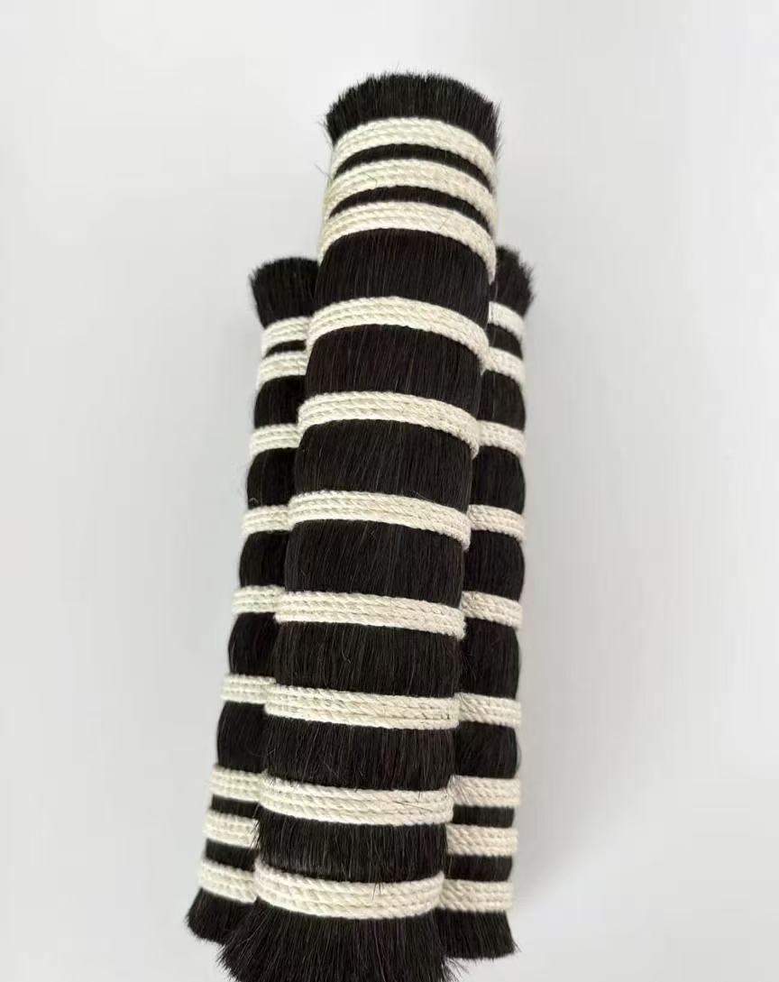 Hot selling double drawn horse hair used for brush making - 图片 3