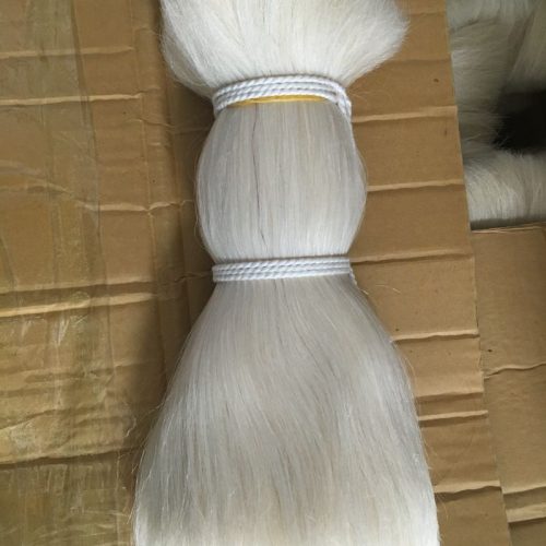 Processed goat hair2