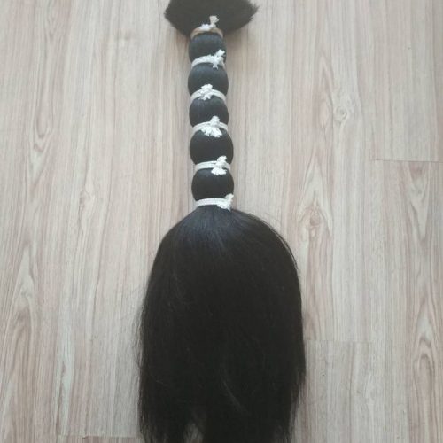 Processed yak tail hair in bulk